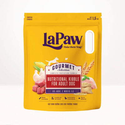 Hạt cho cún LaPaw kích thích vị giác và  bổ sung các dinh dưỡng cần thiết