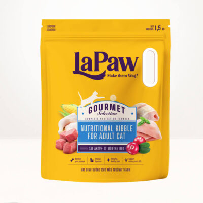Hạt cho mèo LaPaw giúp cung cấp nguồn dinh dưỡng thiết yếu, hỗ trợ mọc lông bóng khỏe