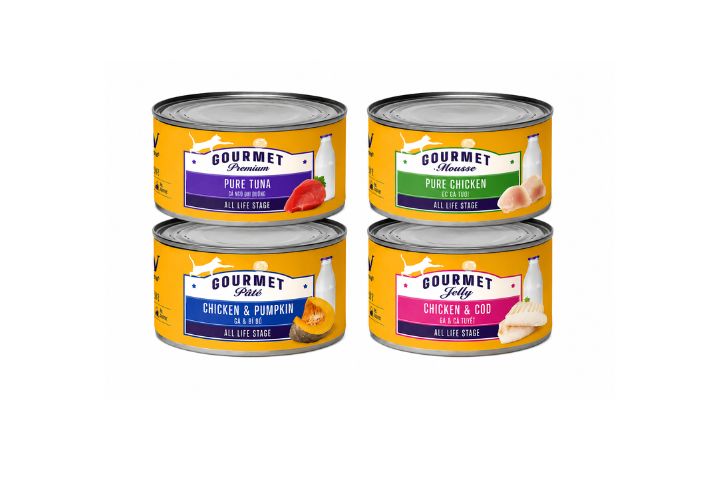 Pate LaPaw Gourmet giúp bổ sung dinh dưỡng và độ ẩm trong khẩu phần ăn hằng ngày của mèo.