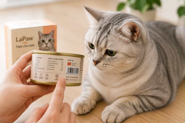 Chọn thương hiệu pate cho mèo uy tín