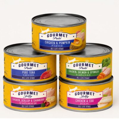 Pate LaPaw Gourmet cho mèo mọi lứa tuổi đa dạng hương vị