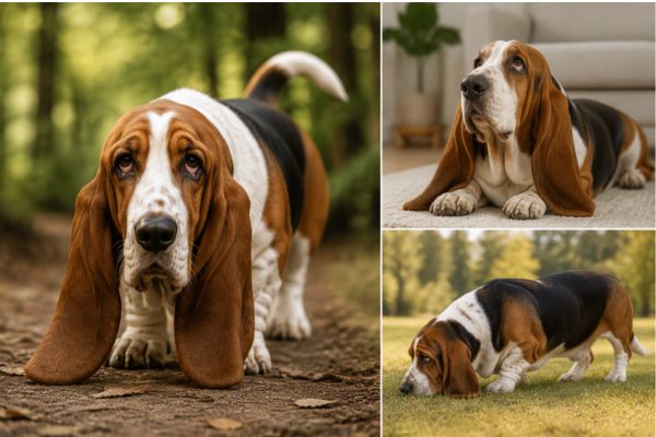 Basset Hound – Giống chó tai dài điềm tĩnh, thân hình đặc biệt