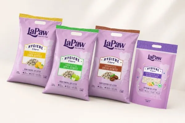 Các sản phẩm cát vệ sinh cho mèo LaPaw chính hãng với nhiều dòng cát phù hợp từng nhu cầu.