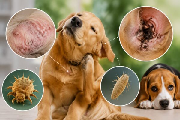 Chó bị ngứa, rụng lông: Có phải đang bị ghẻ?