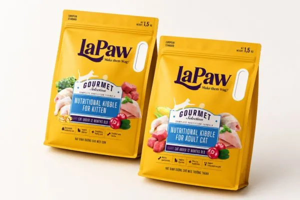 Hạt LaPaw Gourmet dành cho mèo con và mèo trưởng thành
