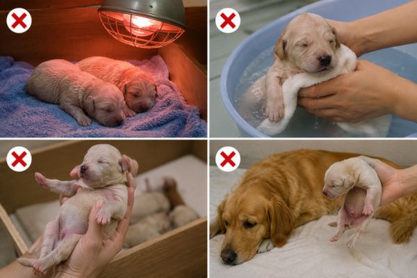 Những lưu ý để chó con phát triển khỏe mạnh