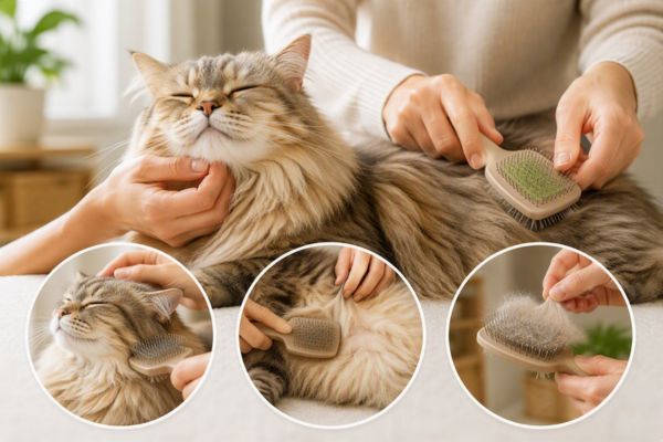 Cách chăm sóc lớp lông mèo đúng cách tại nhà
