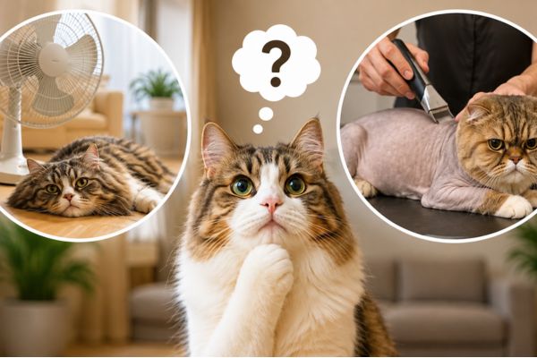 Cạo lông mèo có nên cạo hay không?