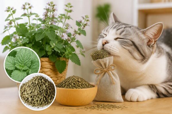 Nepeta cataria và cơ chế tạo nên sự hứng thú ở mèo