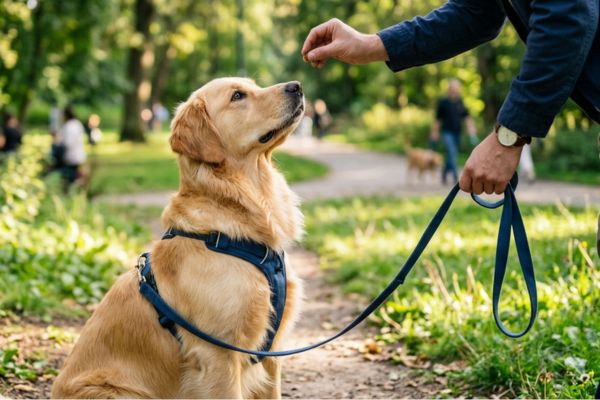 Nuôi chó Golden cần chú trọng vận động chăm sóc và huấn luyện