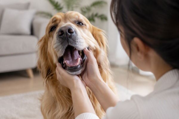 Chó bị hôi miệng có thể bắt nguồn từ điều Sen ít để ý