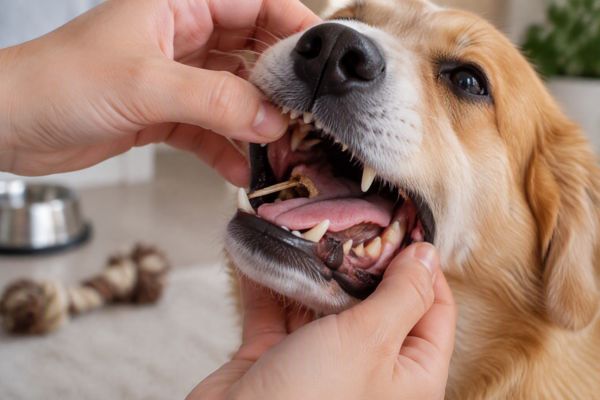 Dị vật mắc trong miệng có thể khiến hơi thở Boss có mùi