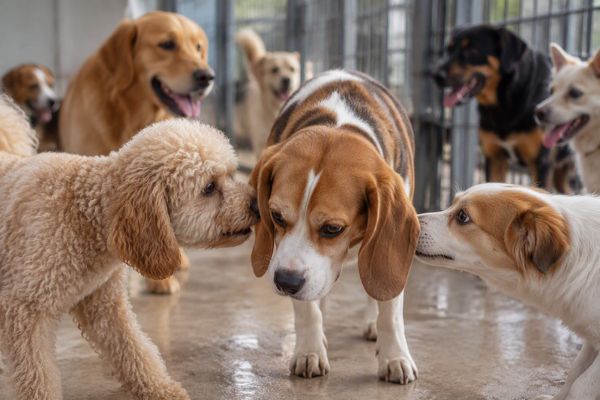 Môi trường nuôi tập trung làm tăng nguy cơ lây bệnh ở chó