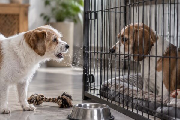 Cách ly chó bệnh giúp hạn chế lây lan trong đàn