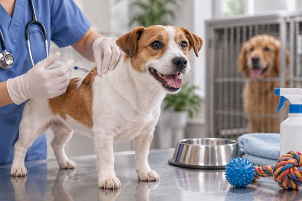 Tiêm phòng và vệ sinh môi trường giúp bảo vệ sức khỏe chó