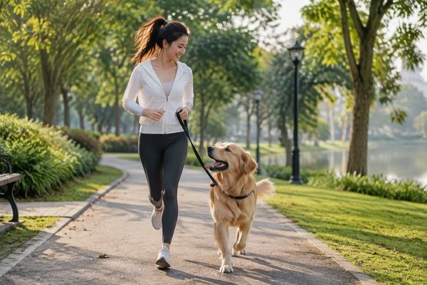 Nuôi chó giúp duy trì lối sống năng động mỗi ngày