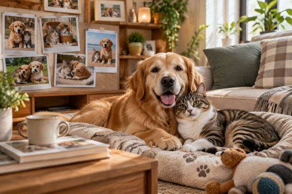 Những kỷ niệm đáng quý cùng chó và mèo cưng