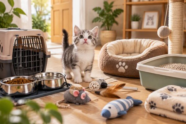 Người mới nuôi mèo cần chuẩn bị những gì?